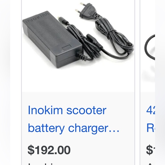 Inokim quick 4 charger - Picture 3 of 3